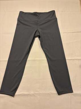 Athleta Elation Train 7/8 Tight Leggings in Graphite Grey Size Large